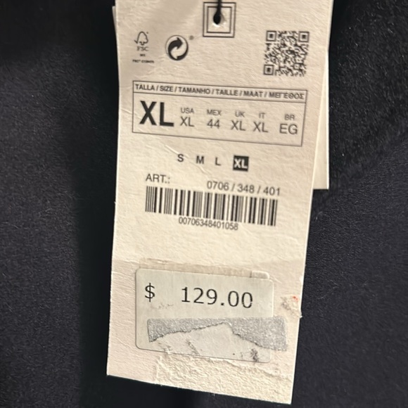 Zara wool jacket - Picture 3 of 4